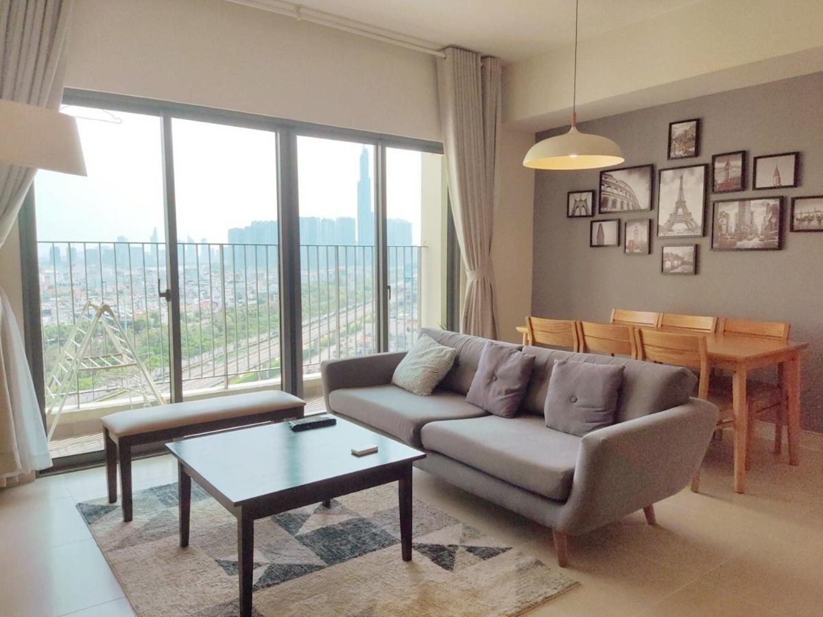 Masteri Thao Dien Comfy Apartment #Nice Balcony #Opening View 胡志明市 外观 照片