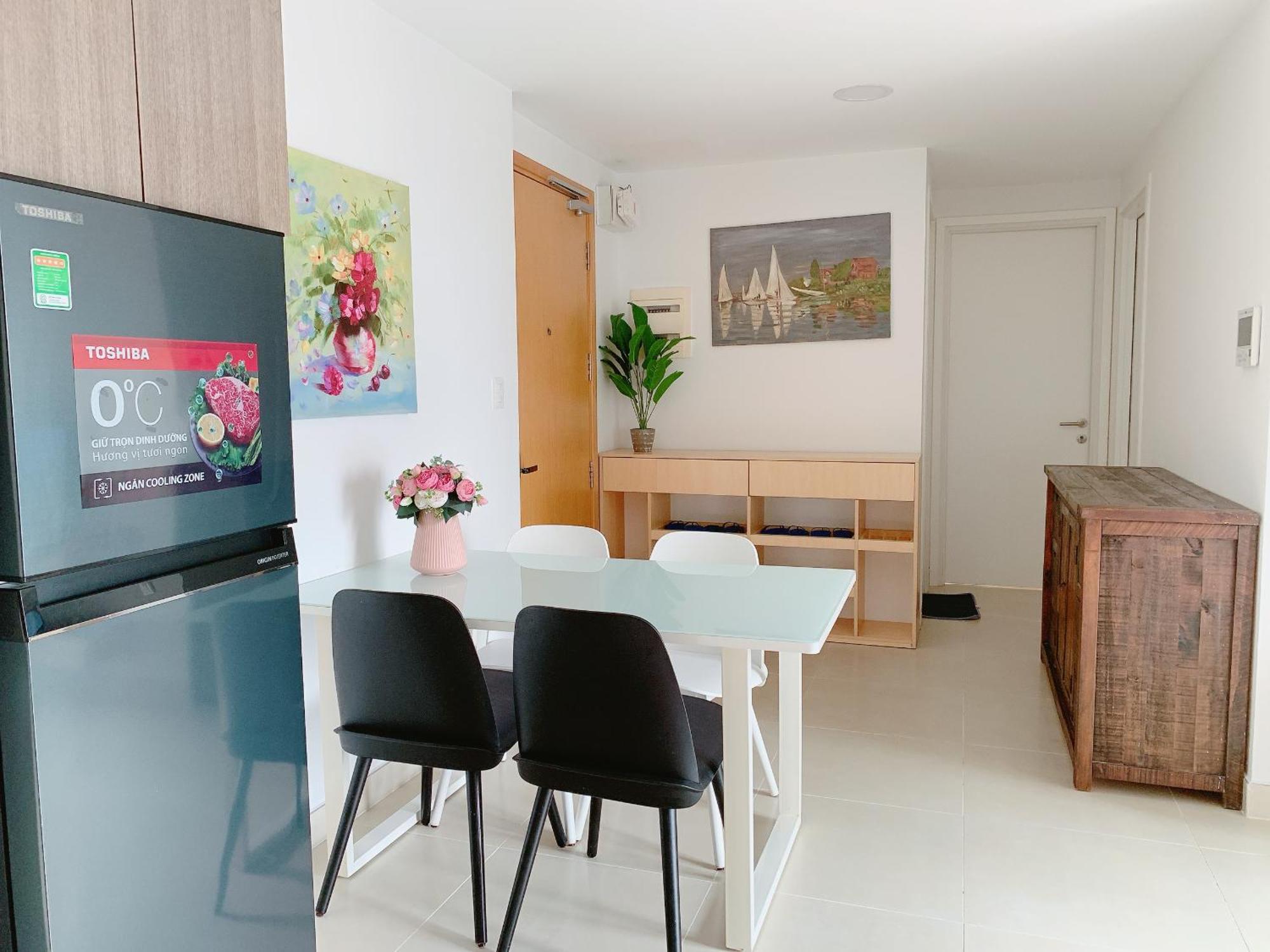 Masteri Thao Dien Comfy Apartment #Nice Balcony #Opening View 胡志明市 外观 照片