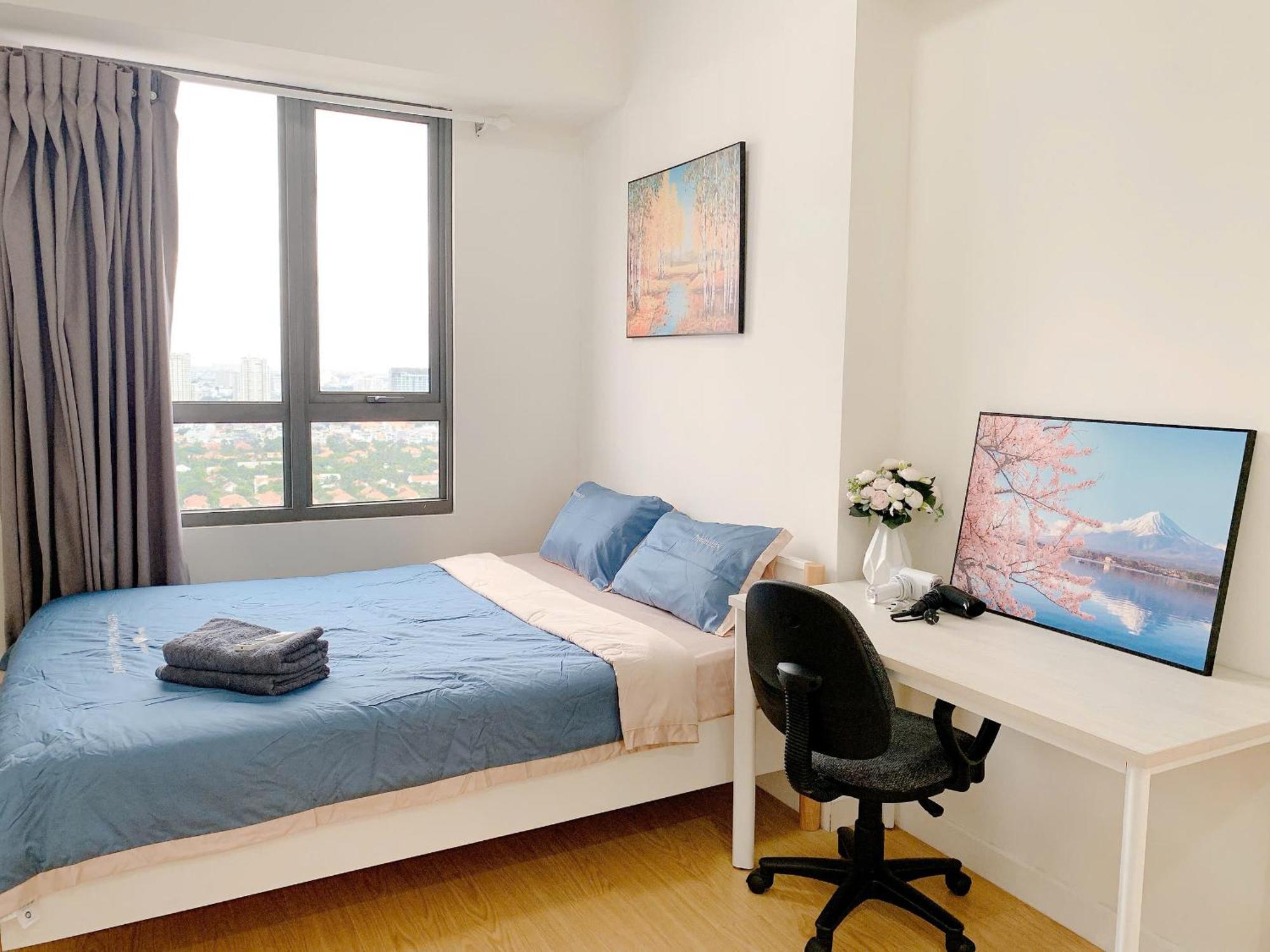 Masteri Thao Dien Comfy Apartment #Nice Balcony #Opening View 胡志明市 外观 照片